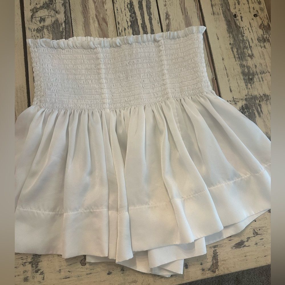 KOCH smock waist skirt